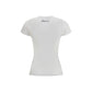 Balmain White Cotton T-Shirt