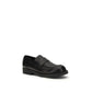 MM6 Black Calf Leather Bos Taurus Slip-On Loafers