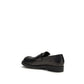 MM6 Black Calf Leather Bos Taurus Slip-On Loafers
