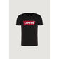 Levi's Black Cotton T-Shirt