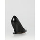 Bottega Veneta Black Leather High Heel Pumps