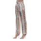 Peserico Multicolor Viscose Casual Pants