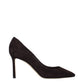 Jimmy Choo Brown Leather High Heel Pumps
