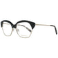Emilio Pucci Black Metal Glasses (Frames)