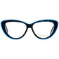 Emilio Pucci Blue Plastic Glasses (Frames)