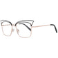 Emilio Pucci Black Metal Glasses (Frames)