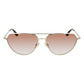 Victoria Beckham Gold Metal Sunglasses