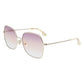 Victoria Beckham Gold Metal Sunglasses