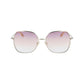 Victoria Beckham Gold Metal Sunglasses