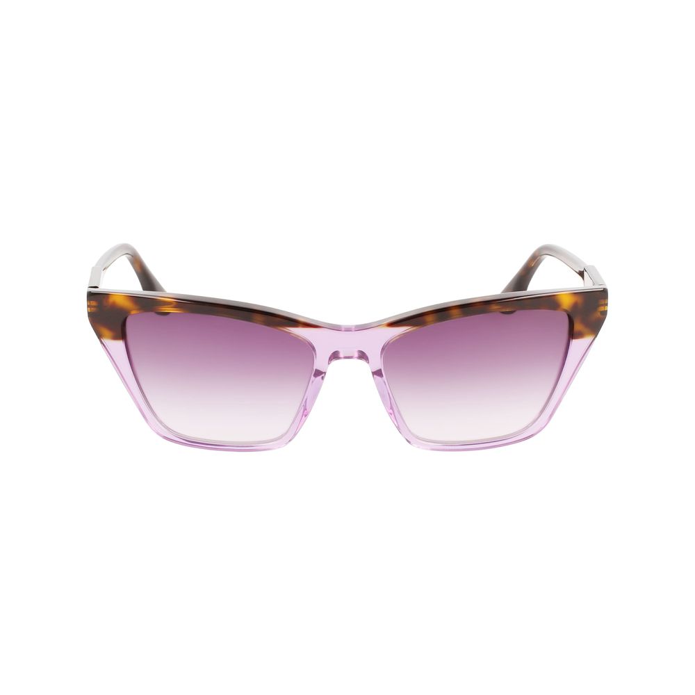 Victoria Beckham Brown Acetate Sunglasses