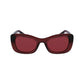 Victoria Beckham Gray Acetate Sunglasses