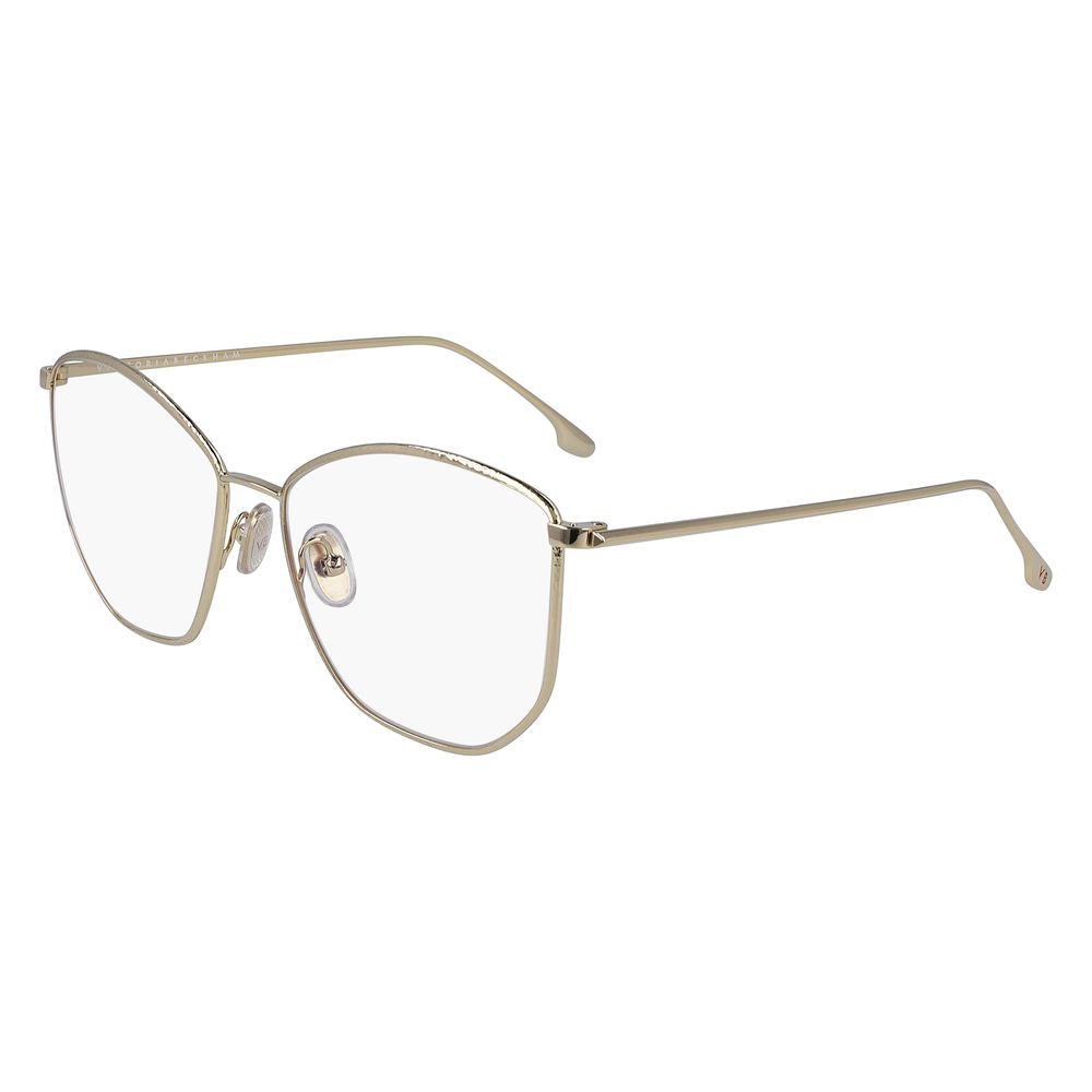 Victoria Beckham Gold Metal Glasses (Frames)