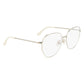 Victoria Beckham Gold Metal Glasses (Frames)