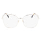 Victoria Beckham Gray Metal Glasses (Frames)