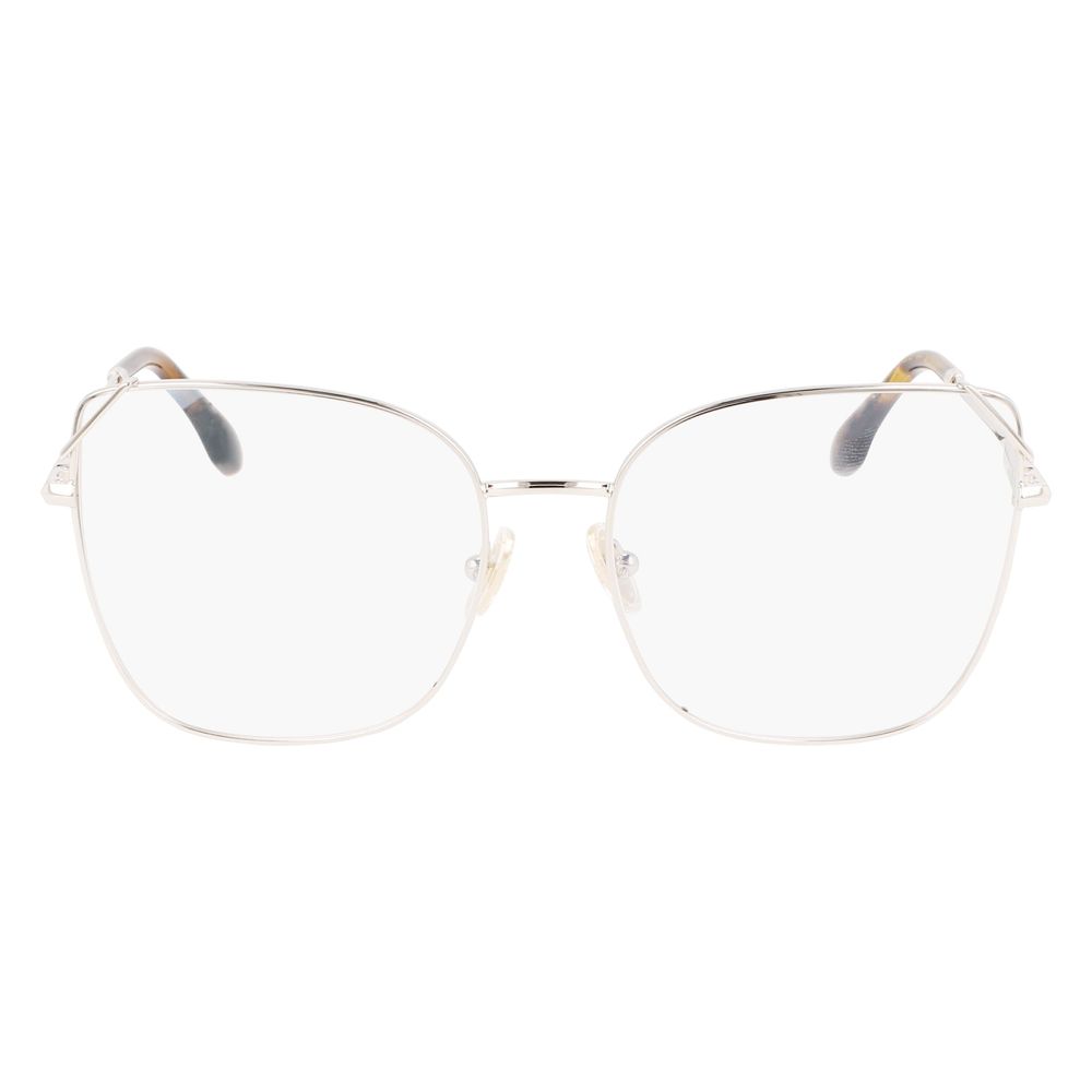 Victoria Beckham Gray Metal Glasses (Frames)