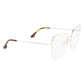 Victoria Beckham Gray Metal Glasses (Frames)