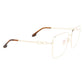 Victoria Beckham Gold Metal Glasses (Frames)
