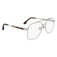 Victoria Beckham Gold Metal Glasses (Frames)