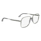 Victoria Beckham Gray Metal Glasses (Frames)