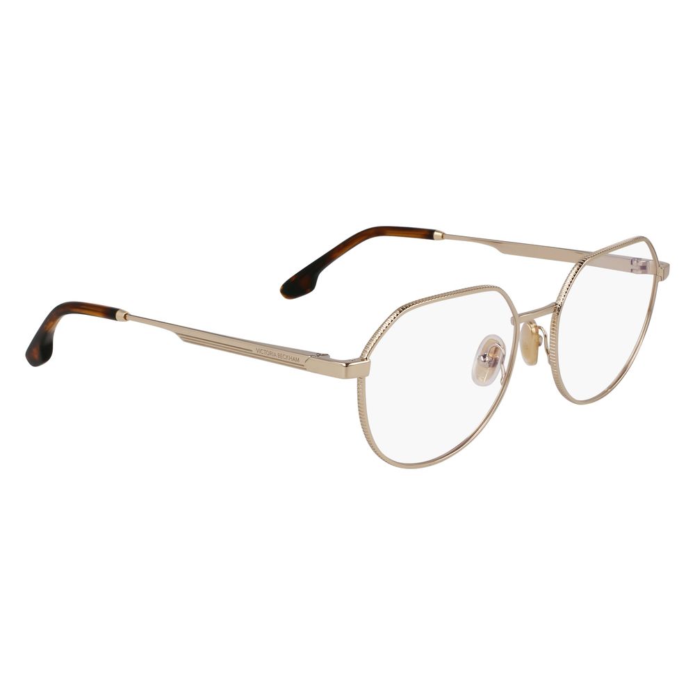 Victoria Beckham Gold Metal Glasses (Frames)
