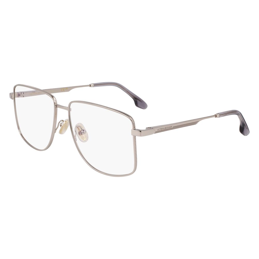 Victoria Beckham Gray Metal Glasses (Frames)