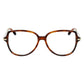Victoria Beckham Brown Acetate Glasses (Frames)
