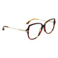 Victoria Beckham Brown Acetate Glasses (Frames)