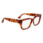 Victoria Beckham Brown Acetate Glasses (Frames)