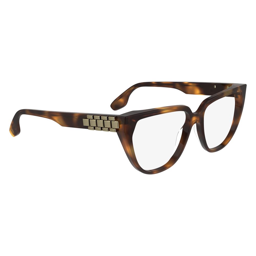 Victoria Beckham Brown Acetate Glasses (Frames)