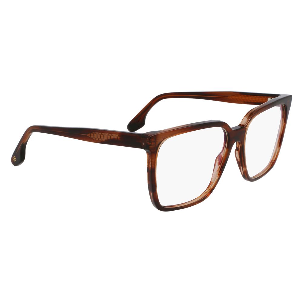 Victoria Beckham Brown Acetate Glasses (Frames)