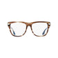 Victoria Beckham Brown Acetate Glasses (Frames)