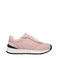 Versace Pink Leather Low Top Sneakers