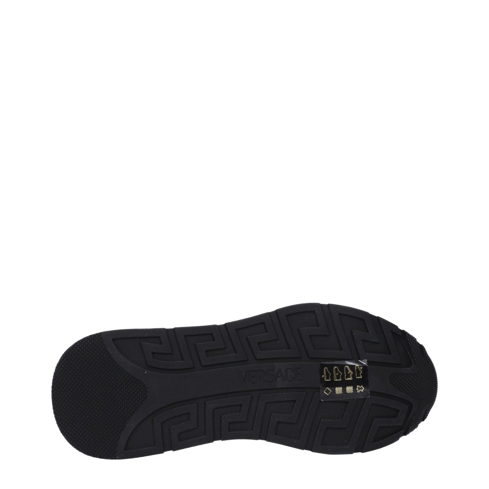 Versace Pink Leather Low Top Sneakers