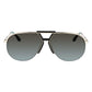 Victoria Beckham Gold Metal Sunglasses
