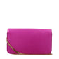 Versace Pink Satin Clutch Bag