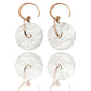 GC Bicolor Silver Earrings