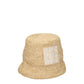 Jacquemus Beige Raffia Bucket Hat