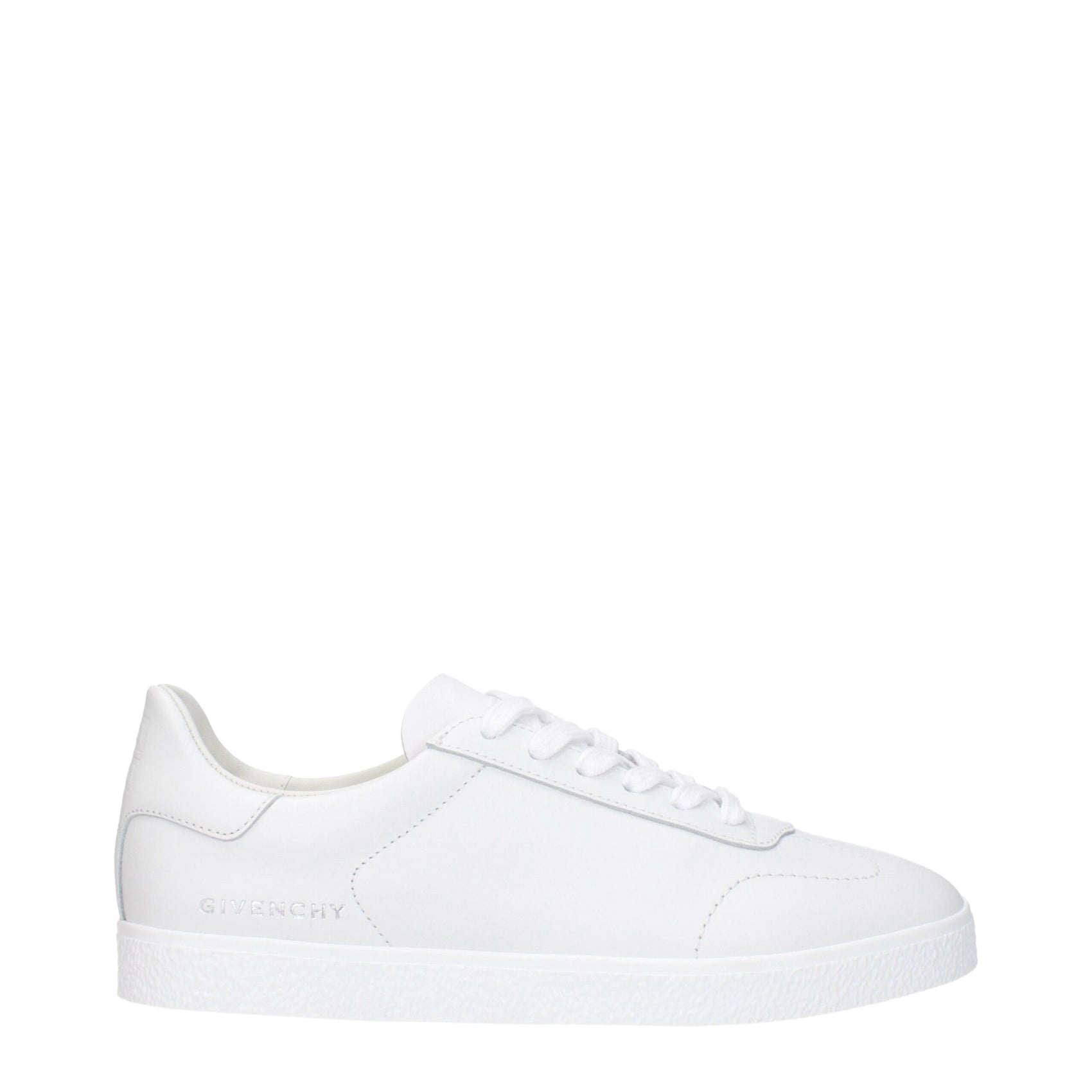 Givenchy White Leather Low Top Sneakers
