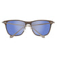 Hackett Gray Metal Sunglasses