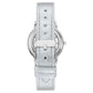 Juicy Couture Silver Plastic Dress Watch