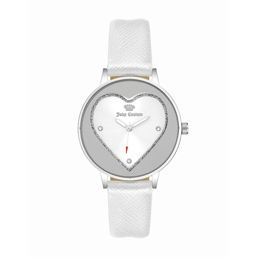 Juicy Couture White Plastic Dress Watch