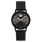 Juicy Couture Black Plastic Dress Watch