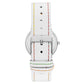 Juicy Couture White Plastic Dress Watch