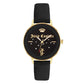 Juicy Couture Black Plastic Dress Watch