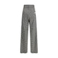 Fiorucci Multicolor Fleece Wool Casual Pants