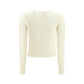 Fiorucci Cream Merino Wool Sweatshirt