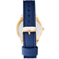 Juicy Couture Blue Plastic Dress Watch