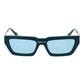 Replay Turquoise Plastic Sunglasses