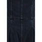 Agolde Blue Cotton Jumpsuit