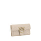 PINKO Beige Calf Leather Bos Taurus Shoulder Bag
